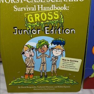 Gross Junior Edition Survival Handbook for Kids, Plus 2 More Book Set